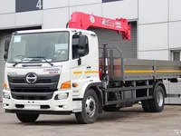 Бортовой грузовик с КМУ HINO 500 (Ranger) с КМУ UNIC 554