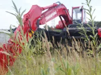 Экскаватор-амфибия Swampking SK550SDS-4