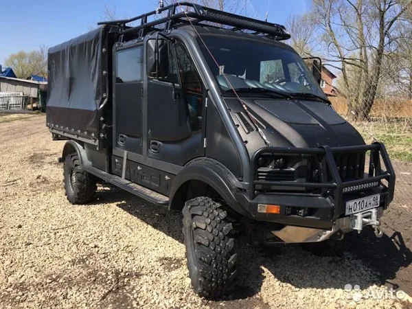 Колесный вездеход Bremach T-Rex 60DC
