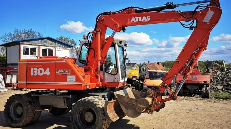 Колесный экскаватор Atlas 125.2 - TLC 125 CS