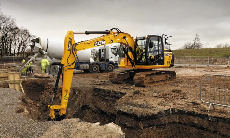 Гусеничный экскаватор JCB JS 145