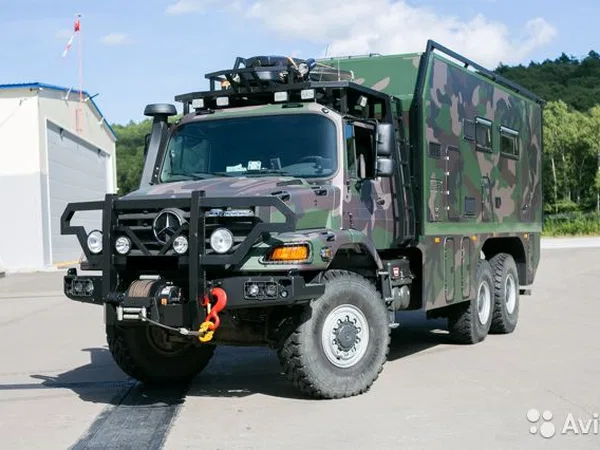 Транспортно-бытовая машина (ТБМ) Mercedes-Benz Zetros 6x6 (Жилой модуль)
