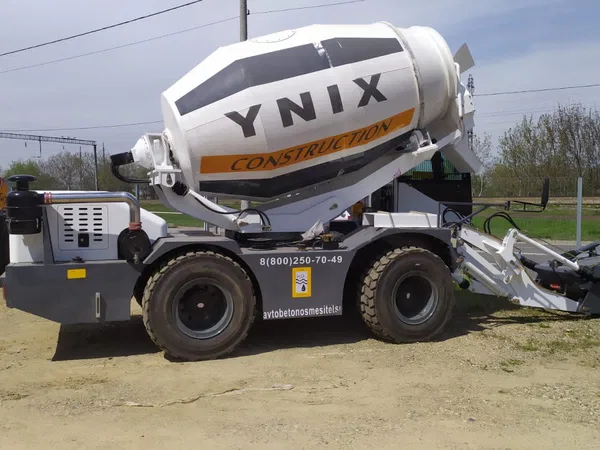 Бетоносмеситель  с самозагрузкой YNIX QGMC5000 (20 м3/час)