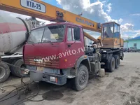 Автокран Силач КТА-25 на шасси КамАЗ 55111