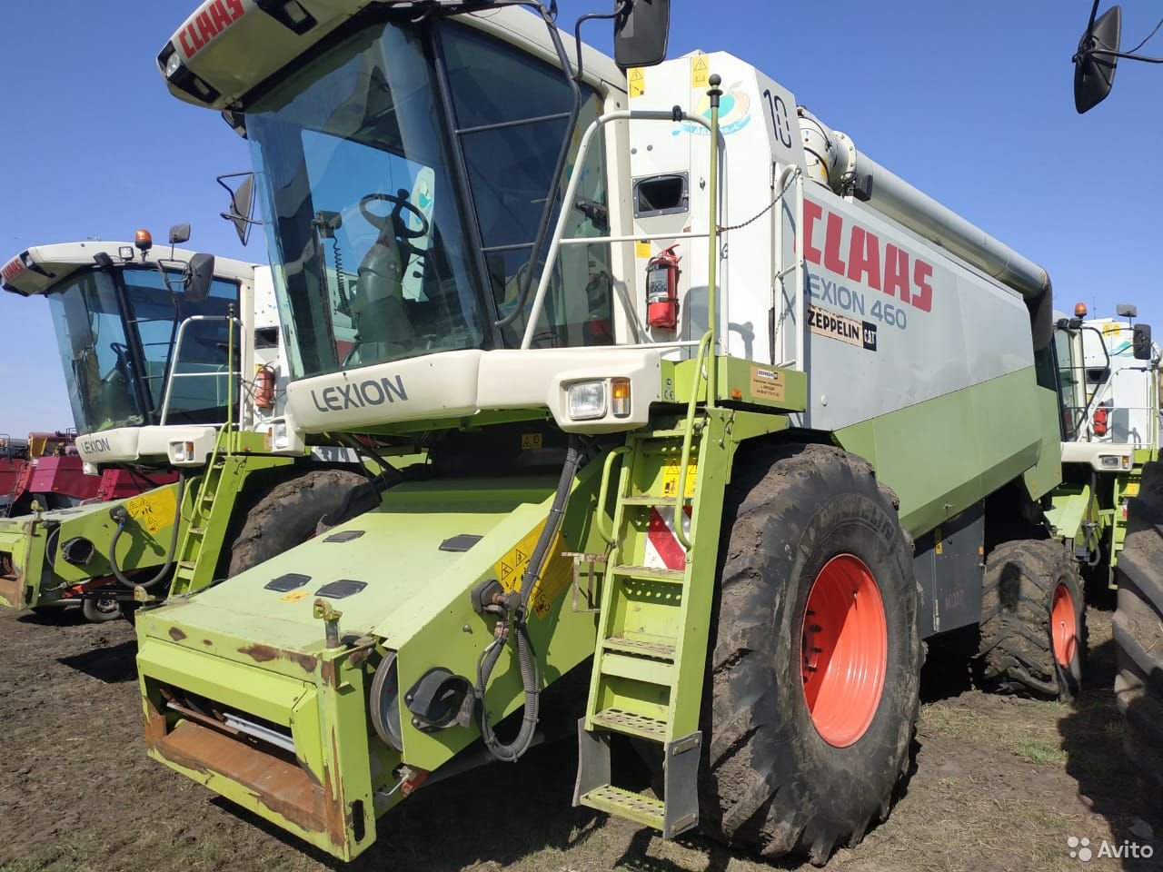 Зерноуборочный комбайн Claas Lexion 460