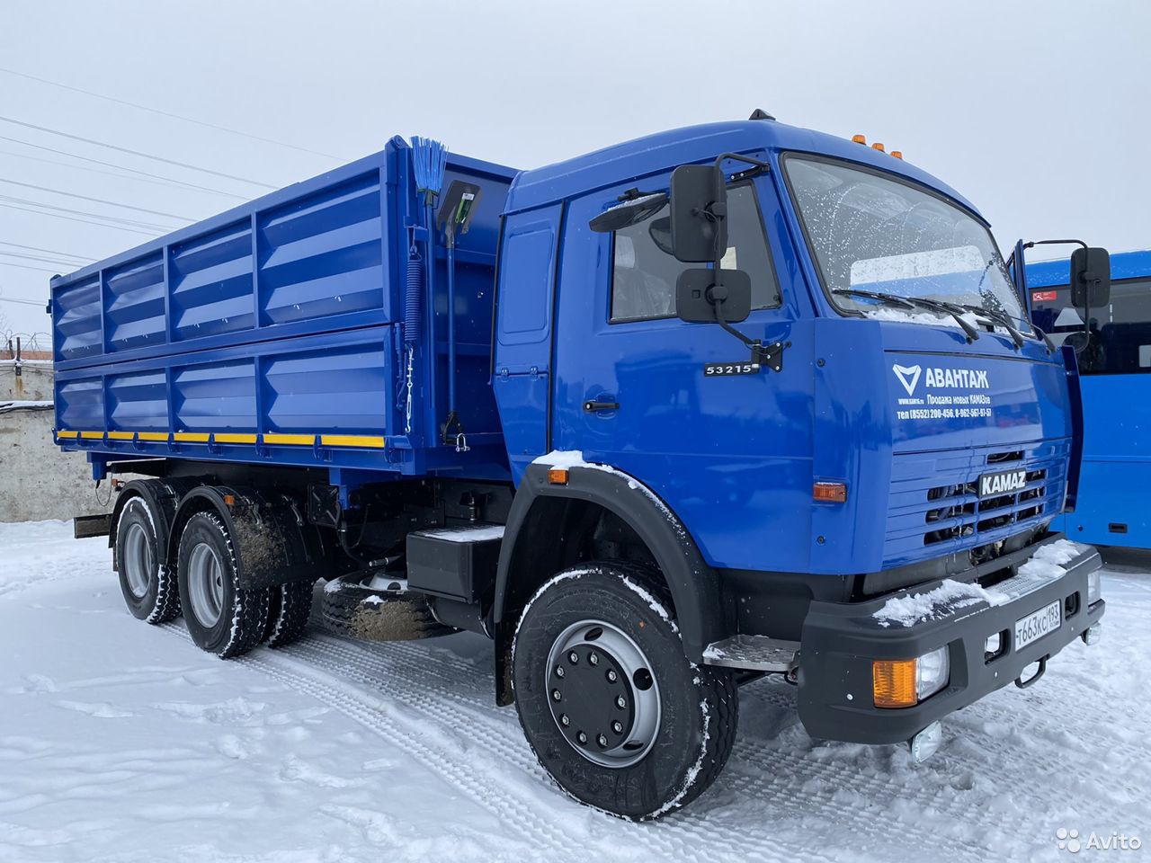 Зерновоз КамАЗ 53215