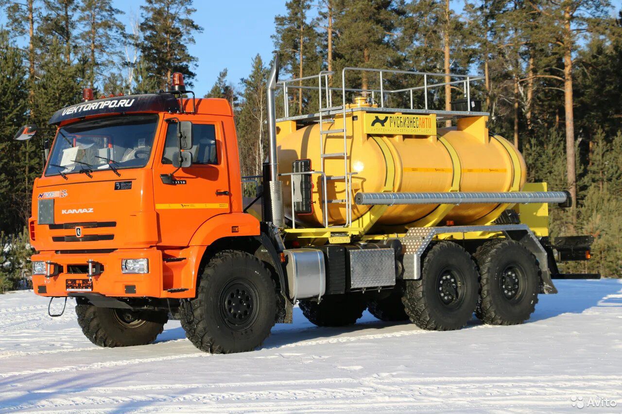 Установка кислотной обработки скважин КамАЗ 43118-50 АЦК-10